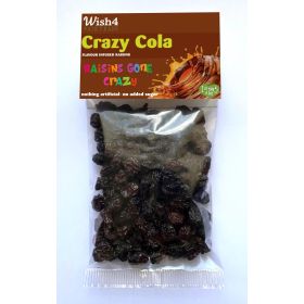 Wish4 Fairtrade Natural Cola Flavoured Raisins 70g x12