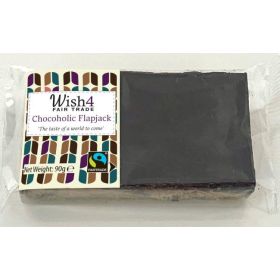 Wish4 Fairtrade Chocoholic Flapjack 90g x24