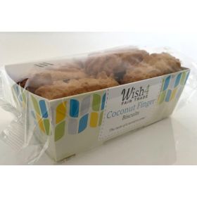 Wish4 Fairtrade Coconut Fingers 220g x12